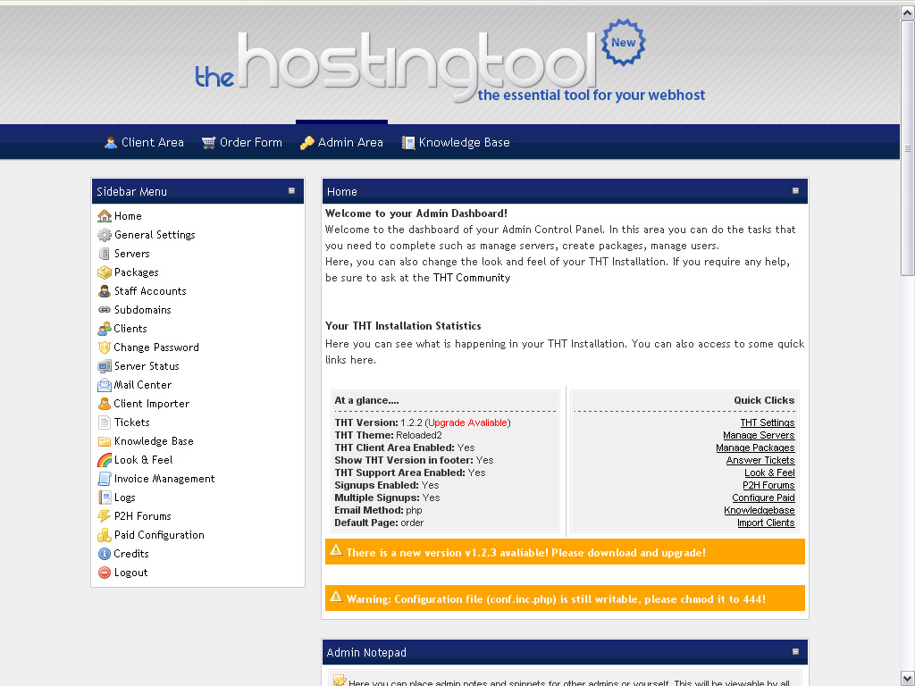 TheHosting Tool Features